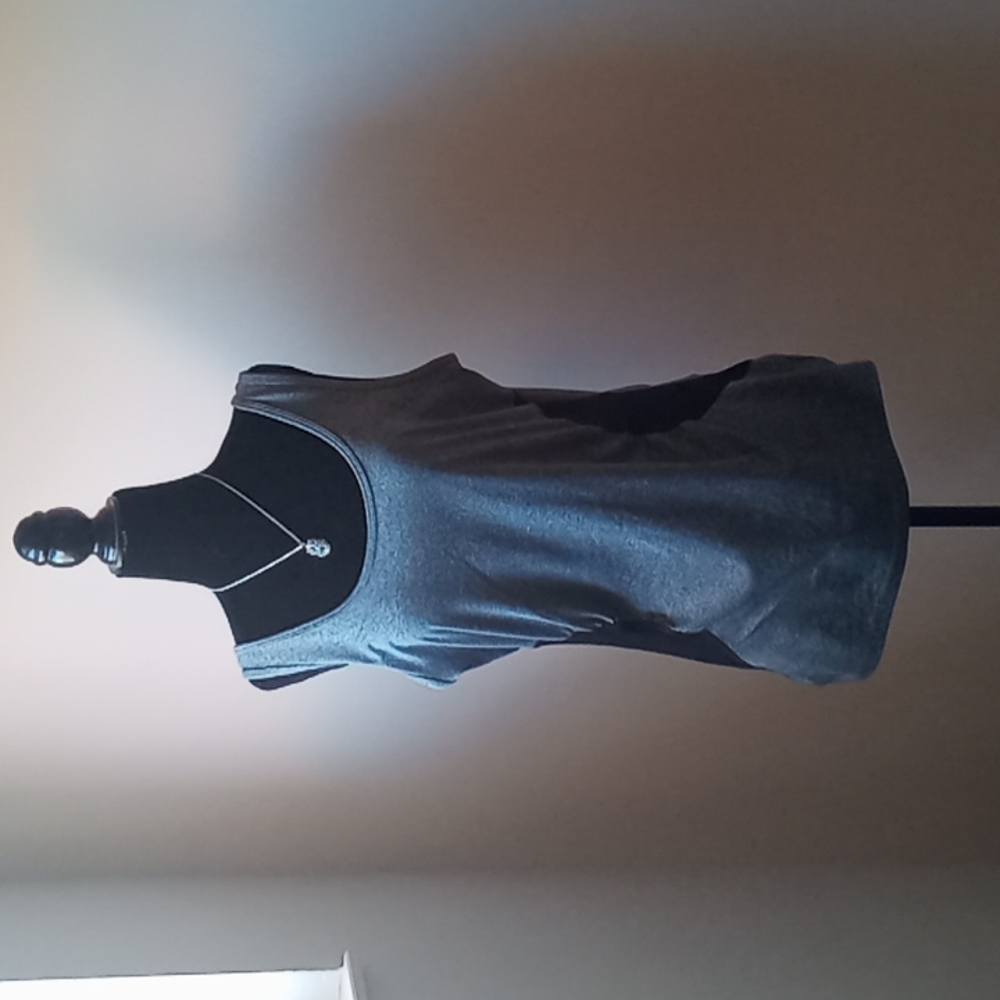 Grey workout tank